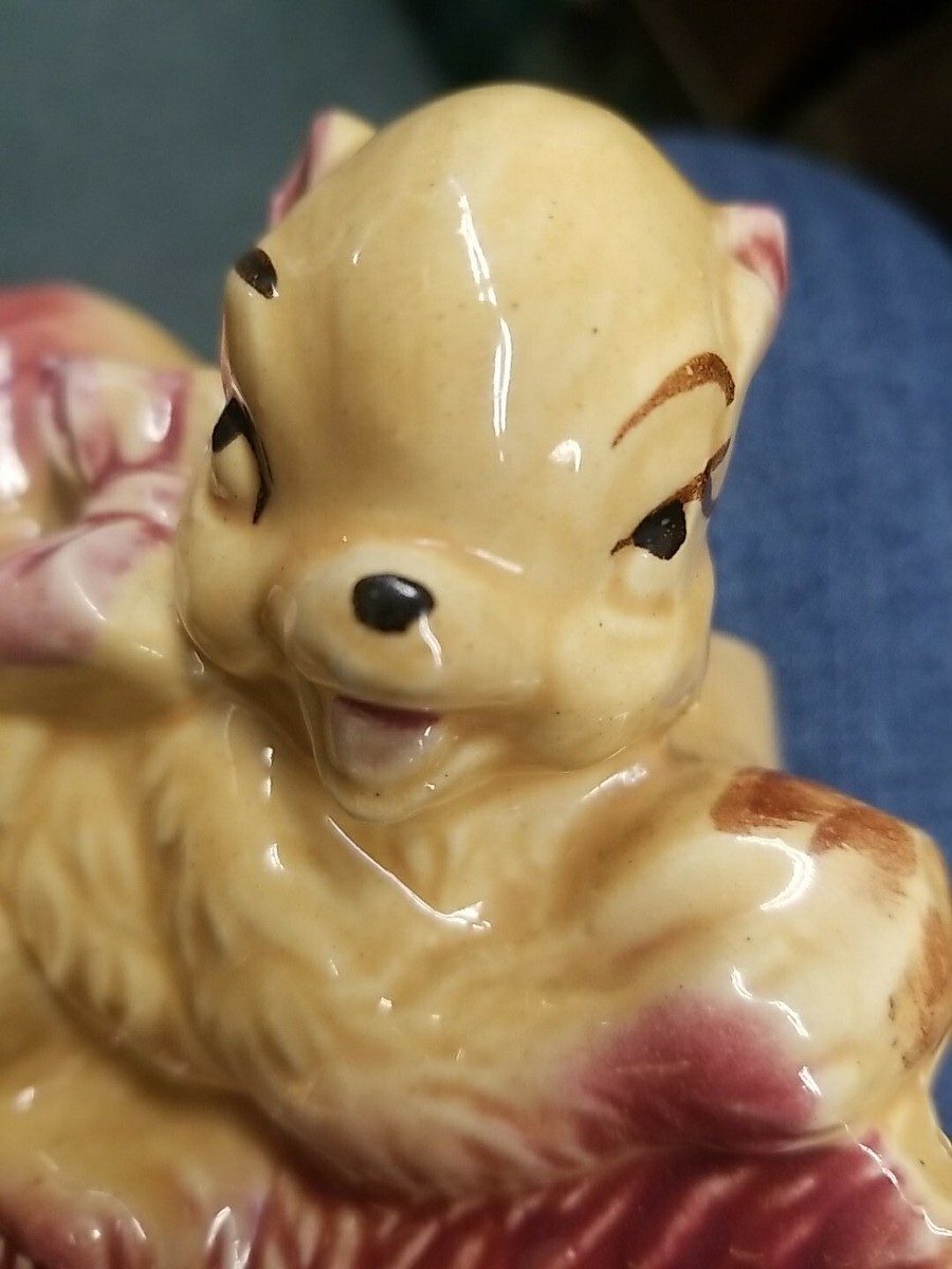 Ameri VINTAGE -   さくら　Ameri vintage ACORN Ceramic Fashions OPCO USA Squirrel Planter Decor Figure | eBay
