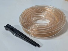 Cole Parmer 6419-09 Food and Beverage Tubing, ID: 1/4" x OD: 3/8", Length: 50'