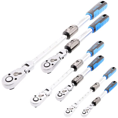 ASTA Teleskop Ratsche Knarre Gelenk Umschaltknarre 1/4 3/8 1/2 SEHR HOHES DREHMOMENT!