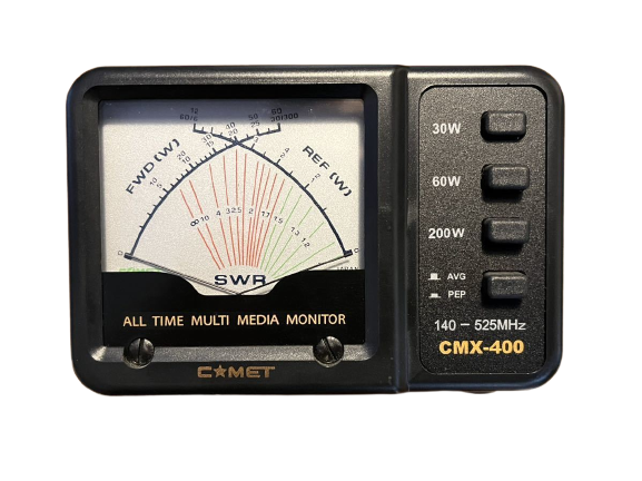Comet CMX-400 SWR Power Meter 140~ 525MHz 0 ~ 200W VHF / UHF