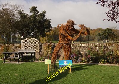 Foto 12x8 Willow Skulptur Braco\/NN8309 Erinnerungen an den Ryder Cup 2014 c2014