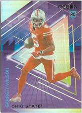 2022 Panini Recon Garrett Wilson RC Rookie Card New York Jets. rookie card picture