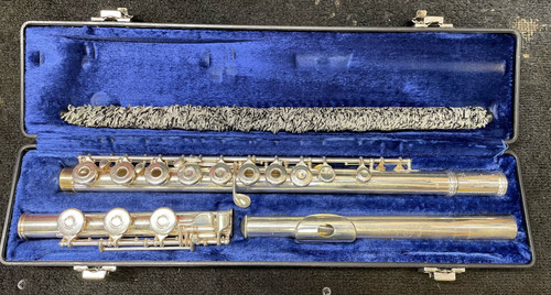 Gemeinhardt Flute - 3SHB Solid Silver Headjoint W/ Cleaning Rod & Case