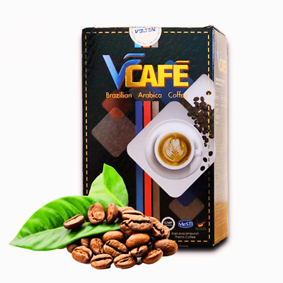 VCAFE Brazilian Arabica Coffee Black Ginger Extract (20 Sachets per Box)