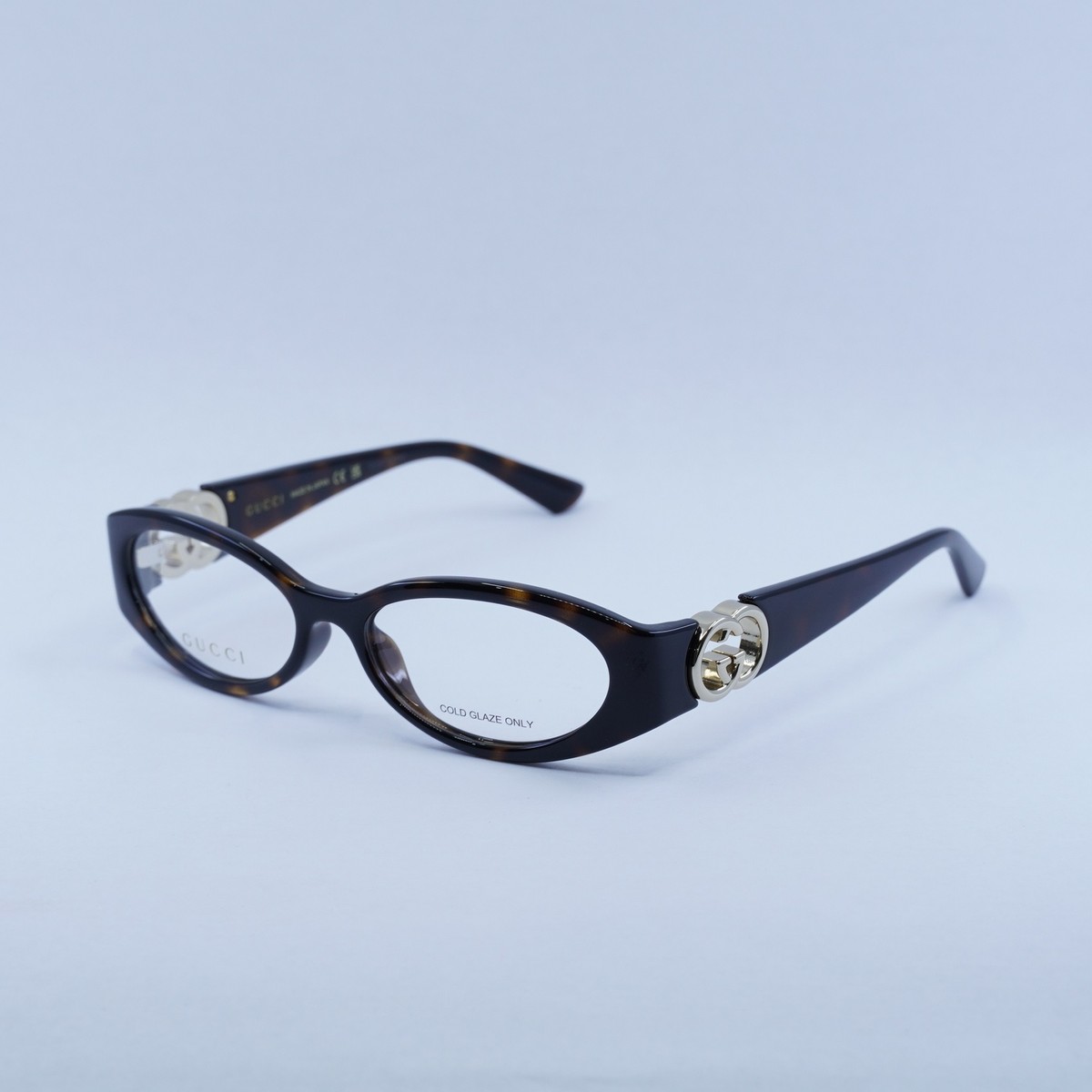 GUCCI オハルフレムメカネ GG1693O 002 Gucci Eyeglasses GG1693O 002 Dark Dark Havana - eye-oo.com