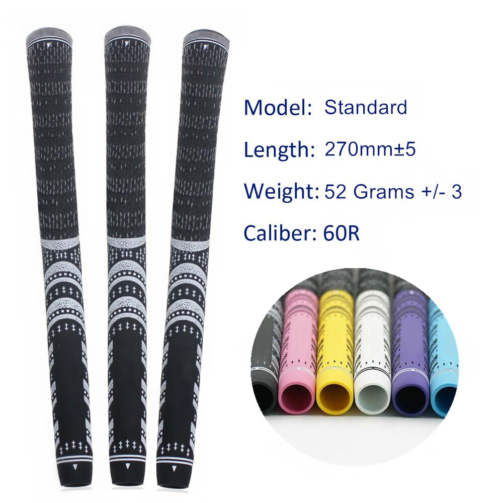 Compound Rubber Shockabsorbing Golf Grips Club Grip Driver Grips