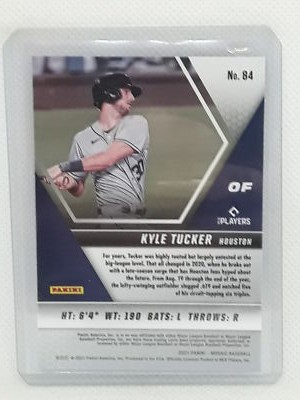 2021 Topps #617 Kyle Tucker Houston Astros Baseball Card - NM-MT Condition