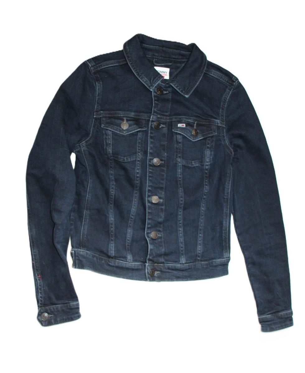 TOMMY HILFIGER DENIM DAMEN VIVIANNE SLIM TRCKJCKT Jeansjacke GR XS
