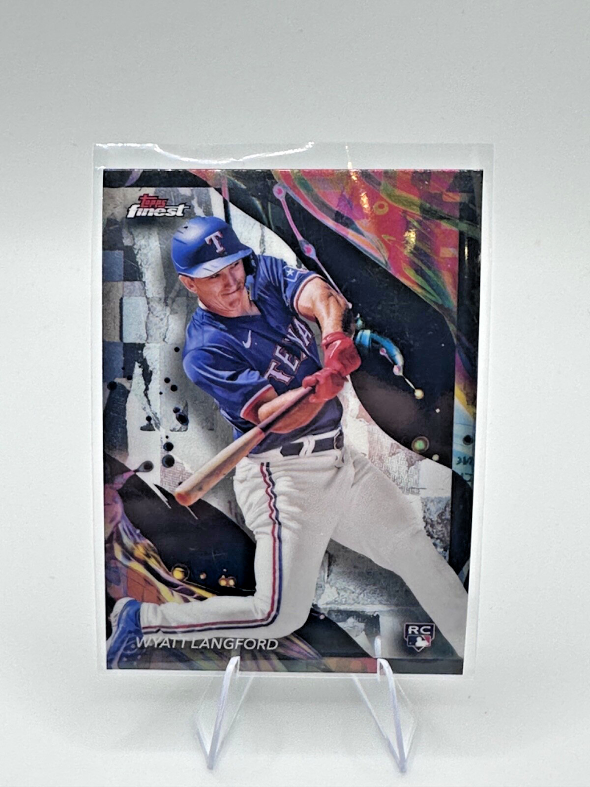 2024 Topps Finest - Uncommon Wyatt Langford #141 (RC)