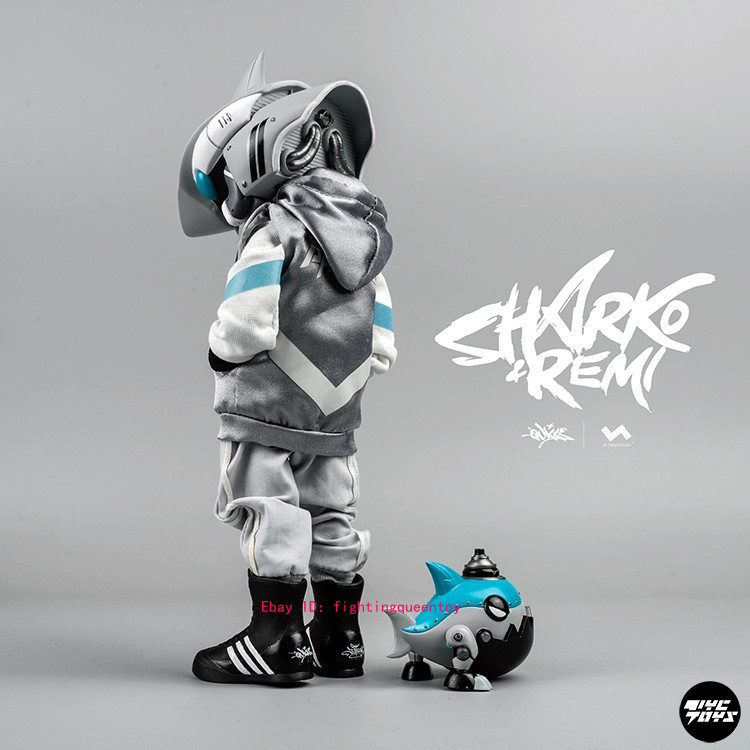 J.T STUDIO x QUICCS THE SHARKO & REMI 2 Action Figures Set