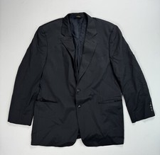 Brooks Brothers 346 Stretch Wool Blazer Men 46L Modern Career Pinstripe 2-Button