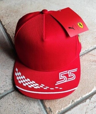Puma Ferrari Carlos Sainz Mütze Neu mit Etikett Größenverstellbar