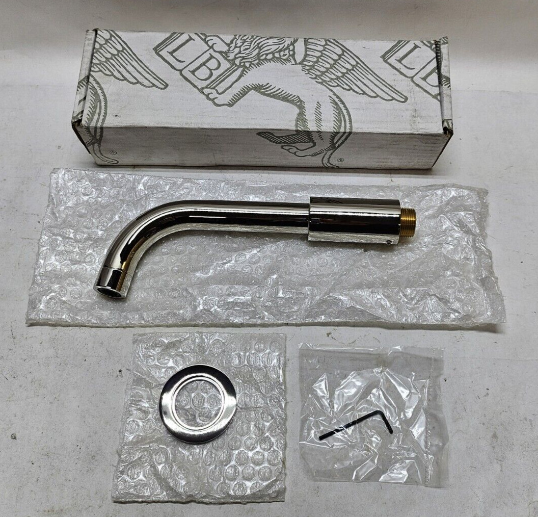 Caño de llenado de bañera Lefroy Brooks K1-1031NK/salida de pared plateado níquel