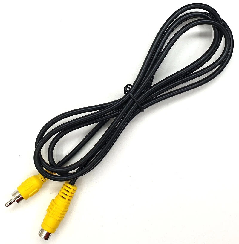 1.5M S-VIDEO TO RCA AV CABLE DVD CORD SVHS S-VHS M/M TV 4PIN GOLD MALE CORD AU - Image 3 of 3