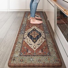 Kitchen Runner Rug,17.3" x 59" Anti Fatigue Kitchen Mats Floor Cushioned HM154