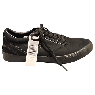 Hurley Arlo Sneakers Mens 12 Black Lace-Up Canvas  display picture 3