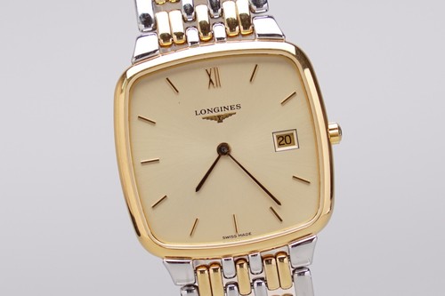 Vintage Longines FLAGSHIP L5.633.3 Men's Watch Quartz Swiss Made Dress