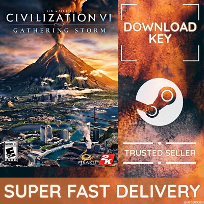 Sid Meier's Civilization  VI: Gathering Storm - [2019] PC SPIEL STEAM AKTIVIERUNG 