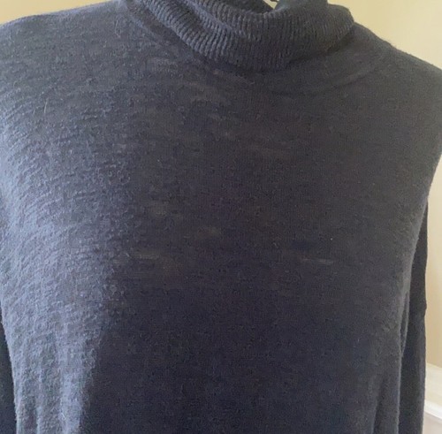 Sonoma Black Turtle Neck Sweater Size M - Picture 3 of 3