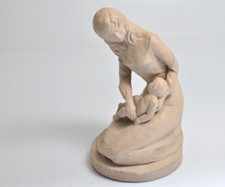 David Fisher Sculpture MOTHER AND CHILD Mid Century Austin Productions 12