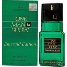 One Man Show Emerald Edition for Men Eau de Toilette Spray TESTER 3.4 oz
