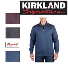 Kirkland Signature Men's Quarter Zip Top  C35