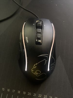 ROCCAT KONE EMP Max Performance RGB Gaming Mouse Black (Barley