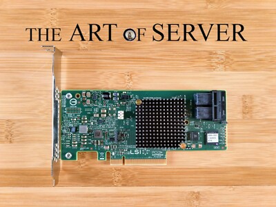 Dell WFN6R LSI 9341-8i (=9300-8i) 12Gbps SAS P16 IT mode ZFS TrueNAS unRAID
