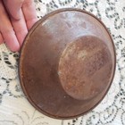 Vintage 7" Hand Painted Gold Panning Pan? HOLTMANN Fall Autumn Alaska Rusted — photo 6