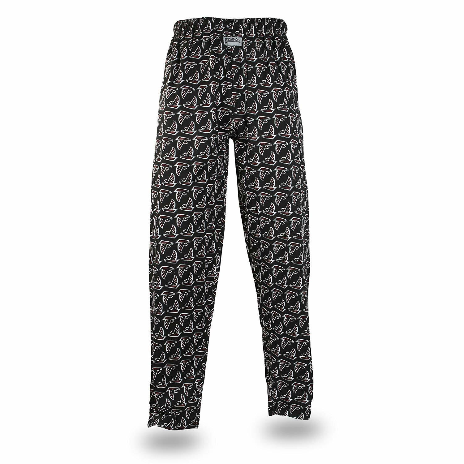 Удобные брюки Zubaz NFL Football Mens Atlanta Falcons с принтом логотипа, различные цвета