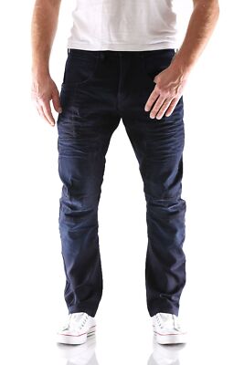 JACK & JONES - TIM OSAKA AKM600 - Blau Slim Fit Herren Jeans Hose
