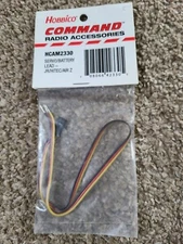 Hobbico Command Radio Accessories. HCAM2330. Servo Battery Lead. Jr/Hitec/Air Z