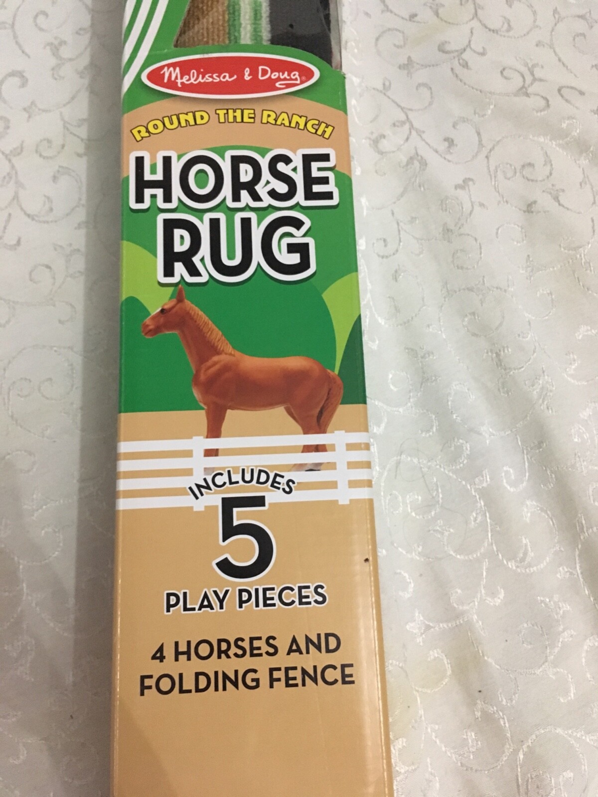 melissa and doug horse rug