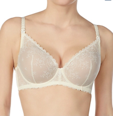 Le Mystere 163 Women's Sexy Mama Nursing Bra Nude Size 34D $66 NWT
