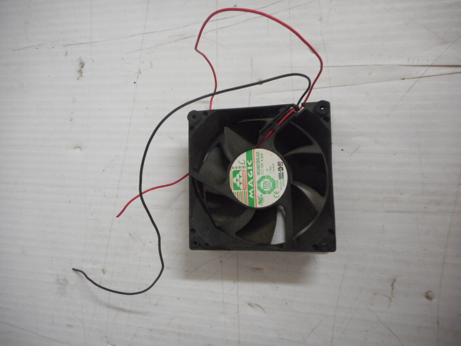Magic Cooling Fan Model MGA8012HS-A25 12V 0.24A