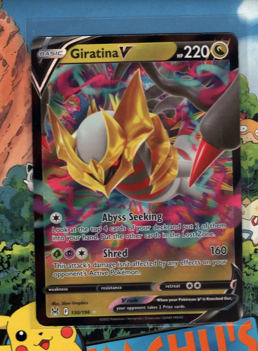  Giratina V - 130/196 - Ultra Rare - Lost Origin - NM/M