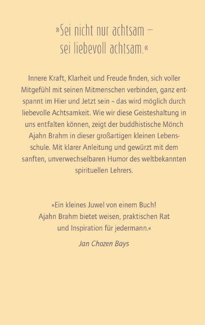 Thumbnail - Ajahn Brahm / Öffne Die Tür Zu Deinem Herzen9783778782682