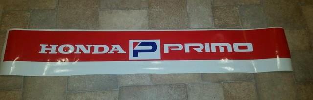 Наклейка honda primo