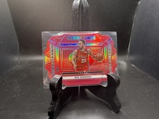 BEN SIMMONS 2020-21 Panini Obsidian Eclipse Electric Etch RED FLOOD DIE CUT #8