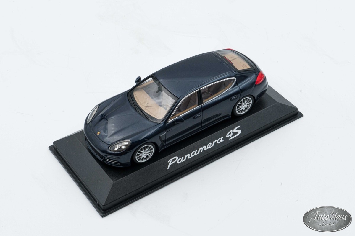 1/43 MINICHAMPS Porsche Panamera 4S Blue Dealer Edition 🤝ALSO