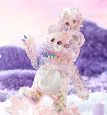 INSTINCTOY ICE LIQUID series5 ダイヤモンド・ピンク RARE SOLDOUT Pop Mart Instinctoy Ice Erosion Muckey Action Figure