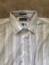 Chaps Classic Fit 17-17 1/2 34/35 No Wrinkle Long Sleeve Button Down Mens Shirt