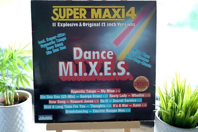 Super Maxi 4 (Dance M.I.X.E.S.) 12'' Vinyl Compilation