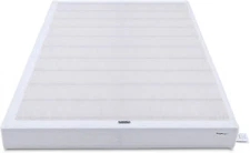 Amazon Basics Smart Box Spring Bed Base, Queen, 79"L x 59.5"W x 5"H, White