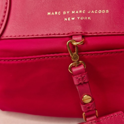 Marc by Marc Jacobs Large Boston Style Bag Pink with Shoulder Strap Hardly Used - Picture 15 of 24
