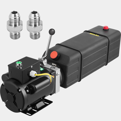 3.5 Gal/14 Quart Car Lift Hydraulic Power Unit Pack 220V AC Hydraulic Pump