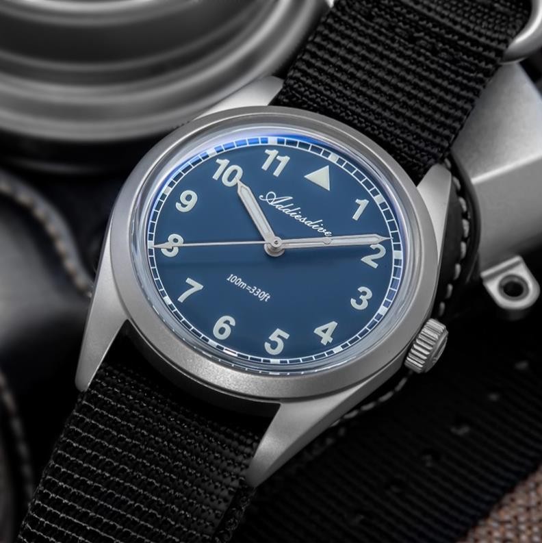 Наручные часы 36MM ADDIESDIVE Retro Pilot
