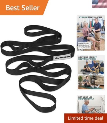 All-in-One Stretching Strap for Legs, Back, and Mobility - Perfect for Recovery