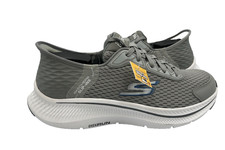 Skechers Men's Slip-Ins Go Run Lace Up Athletic Shoes Gray/Blue Size:9 176M