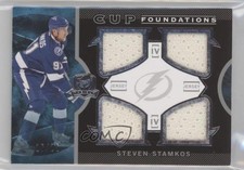 2012 Upper Deck The Cup Foundations Quad Jerseys 16/25 Steven Stamkos #CF-SS 2d8